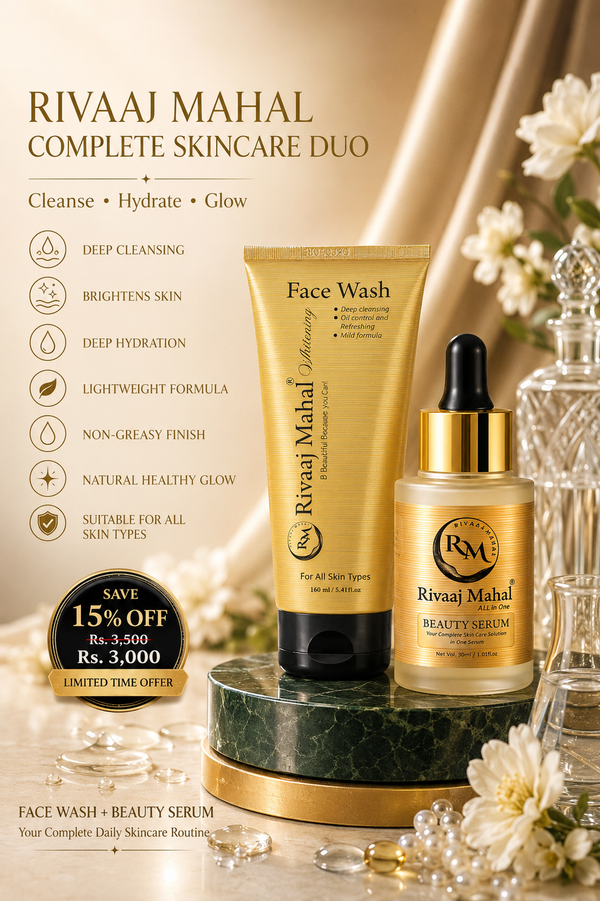 Rivaaj Mahal Skincare Duo.